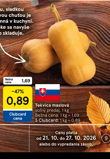 Tekvica maslová