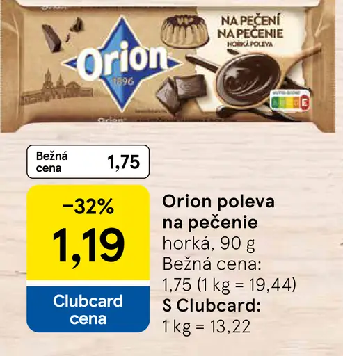 ORION Poleva na pečenie horká