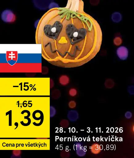 Perníková tekvička