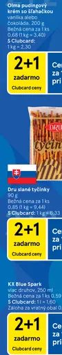 Dru slané tyčinky