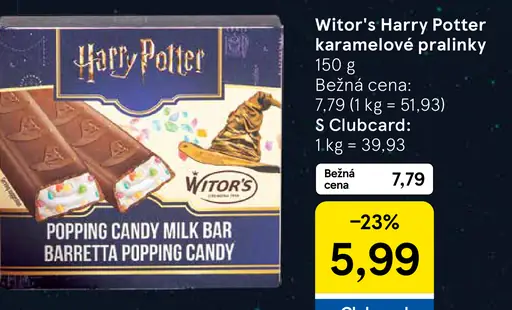 Witor’s Harry Potter karamelové pralinky