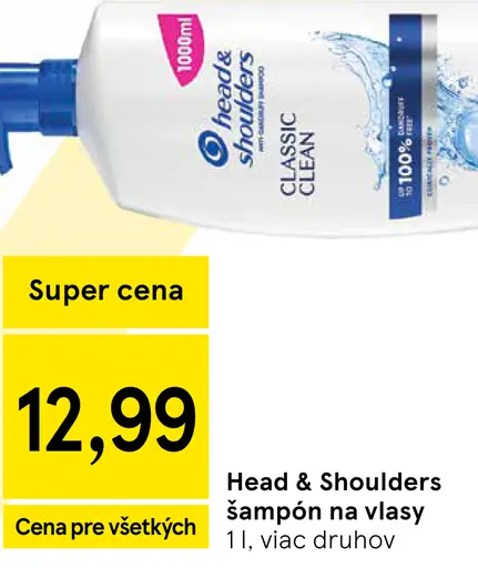 Head & Shoulders šampón na vlasy