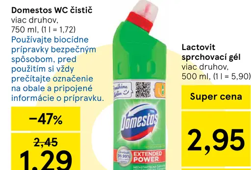 Lactovit Sprchovací gél