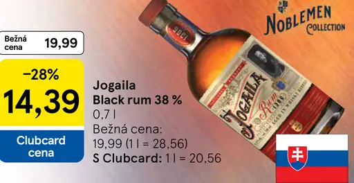 Jogaila black Rum