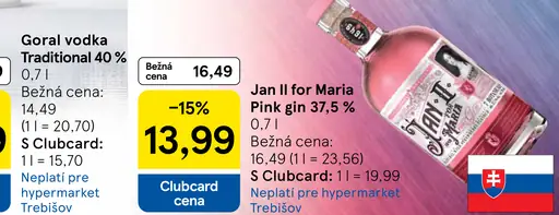 Jan II for Maria Pink Gin