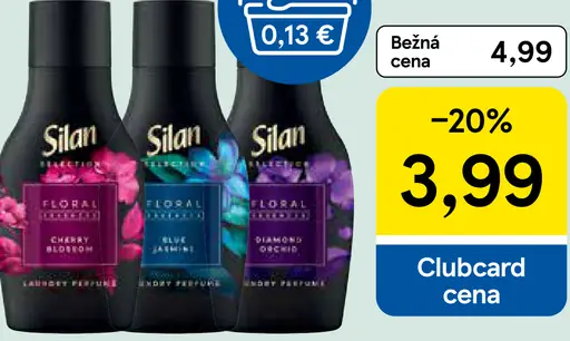 Silan parfum na pranie, viac druhov