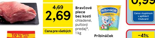 Bravčové plece bez kosti