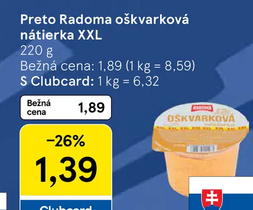 Preto Radoma oškvaroková nátierka XXL