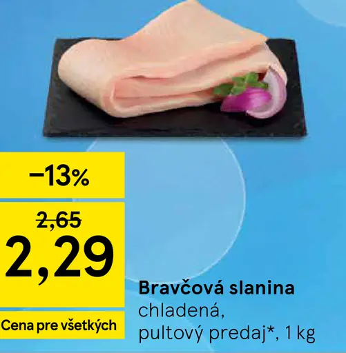 Bravčová slanina na škvarenie