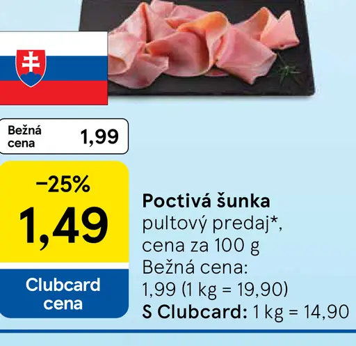 Poctivá šunka