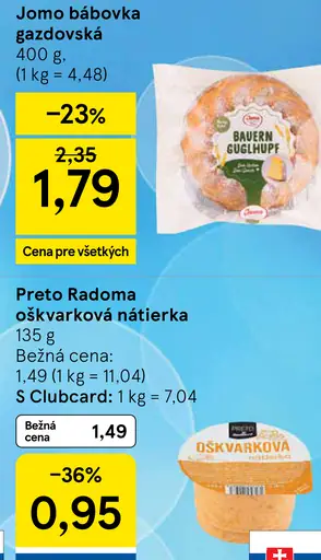 Jomo Bábovka gazdovská