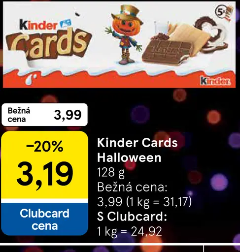 Kinder Cards Halloween