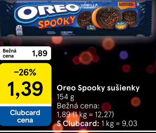 Oreo Spooky sušienky