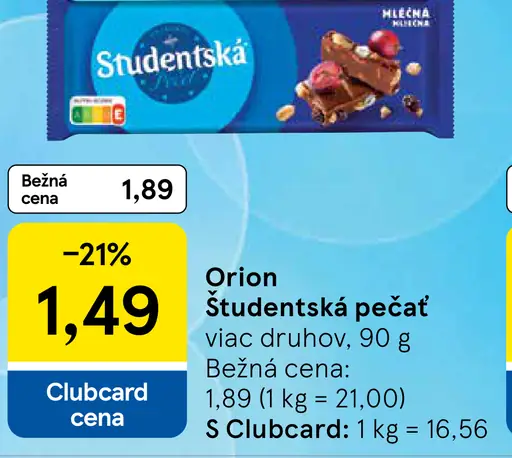 ORION ŠTUDENTSKÁ PEČAŤ