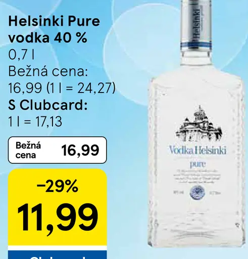 Helsinki Pure vodka 40%