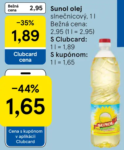 Sunol olej slnečnicový
