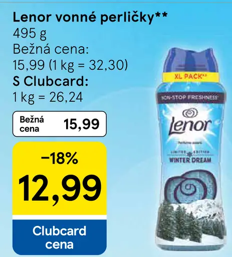 Lenor vonné perličky