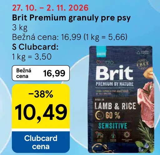 Brit Premium granuly pre psy
