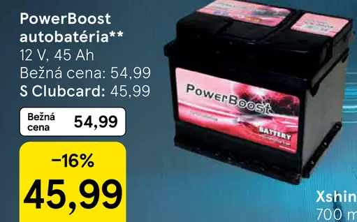 PowerBoost autobatéria