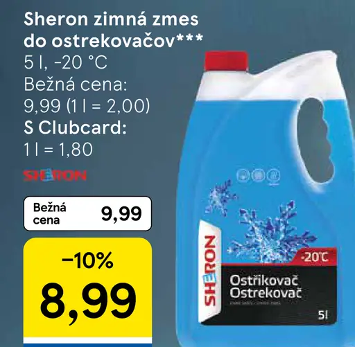 Sheron zimná zmes do ostrekovačov