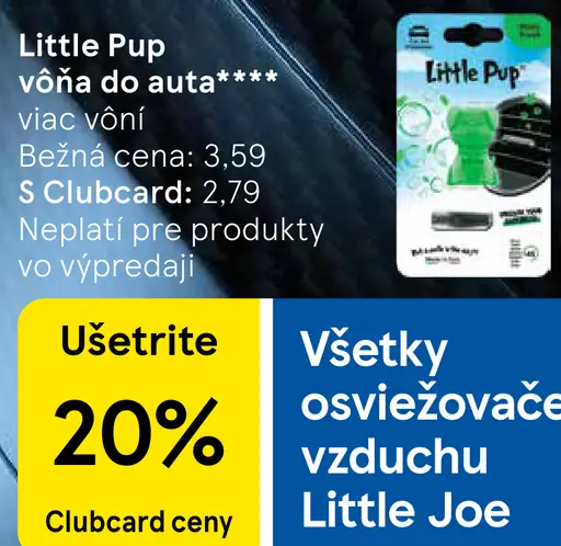Little Pup vôňa do auta