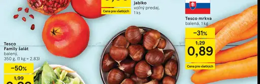 Tesco mrkva