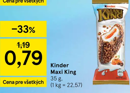 Kinder Maxi King