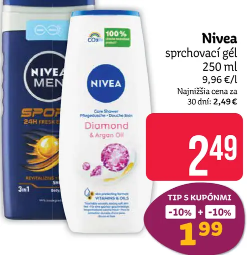 Nivea sprchovací gél