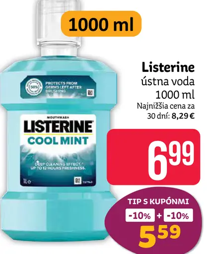 Listerine ústna voda