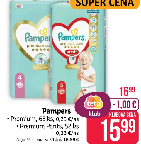 Pampers Pants