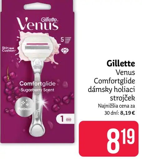 Venus Comfortglide dámsky holiaci strojček