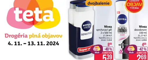 Nivea sprchovací gél