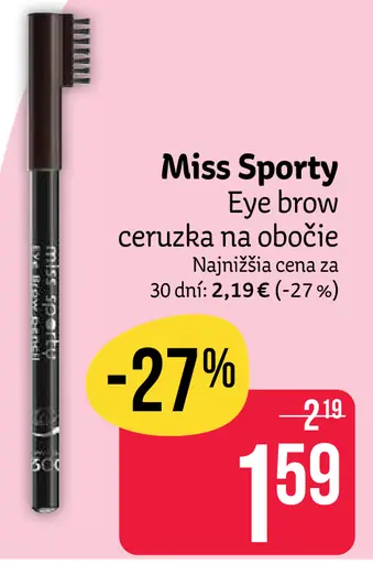 Eye brow ceruzka na obočie