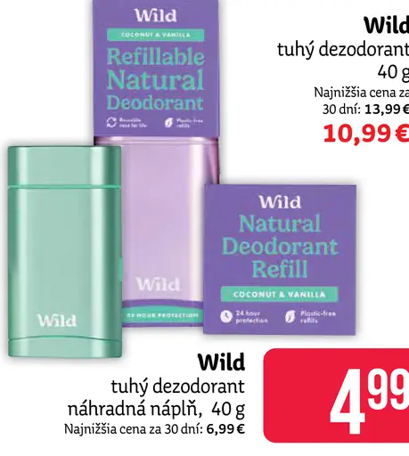 Natural Deodorant Refill