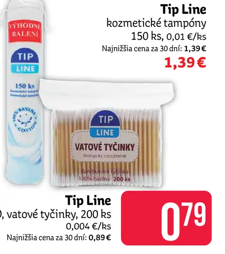 kozmetické tampóny