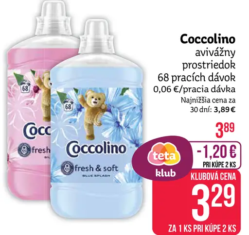 Coccolino avivážny prostriedok