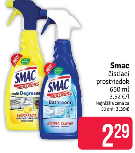 Smac čistiaci prostriedok - multi Degreaser