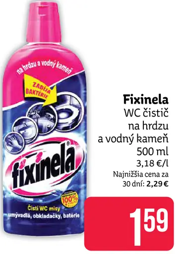 Fixinela WC čistič