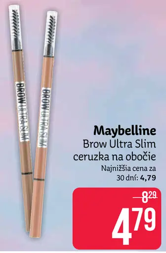 Brow Ultra Slim ceruzka na obočie