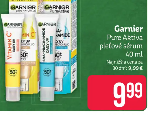 Garnier Pure Aktiva pleťové sérum