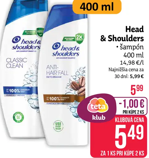 Head & Shoulders Classic Clean