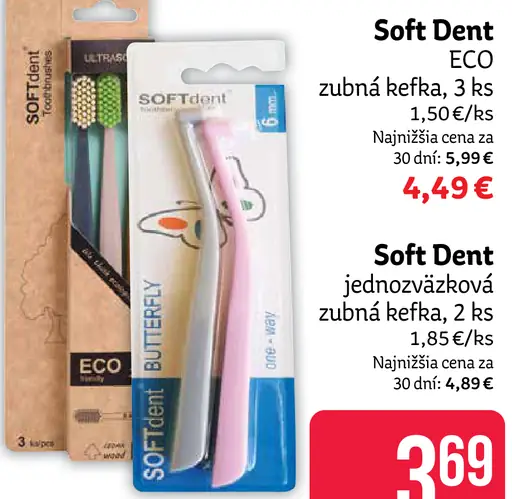 Soft Dent zubná kefka