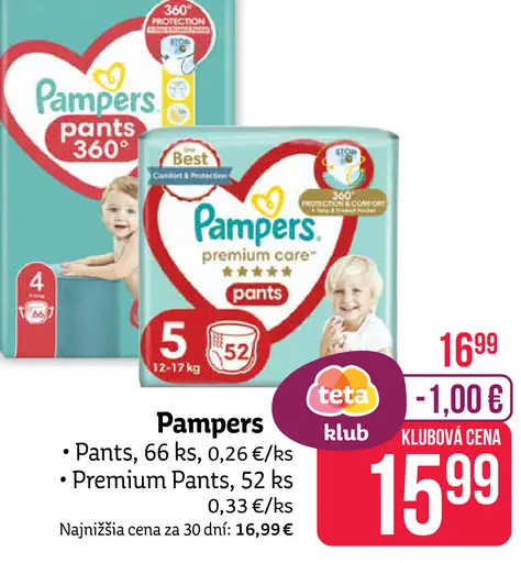 Pampers Premium Pants