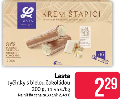 Krem štapiči