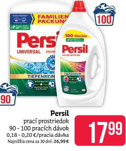 Persil prací prostriedok