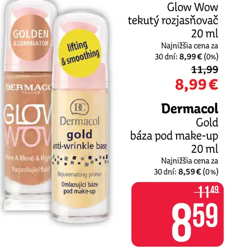 Dermacol Gold báza pod make-up