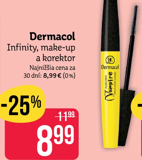 Dermacol Infinity, make-up a korektor