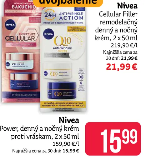 Cellular Filler remodelačný denný a nočný krém