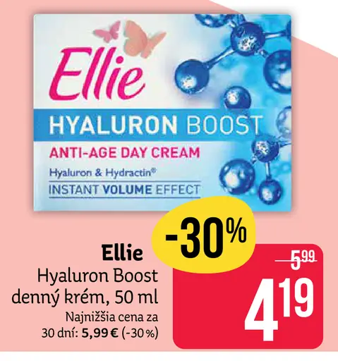 Hyaluron Boost, denný krém