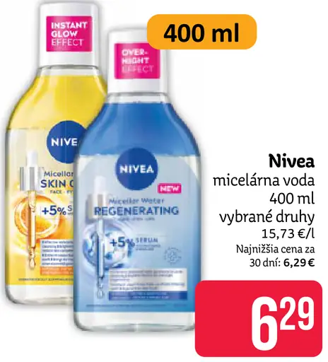 Nivea micelárna voda